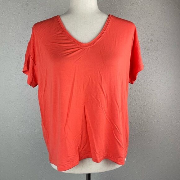 Ideology V-Neck T-Shirt Size L EUC - Picture 1 of 4